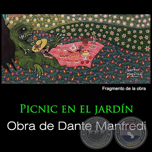 Picnic en el jardn - Artista: Dante Manfredi